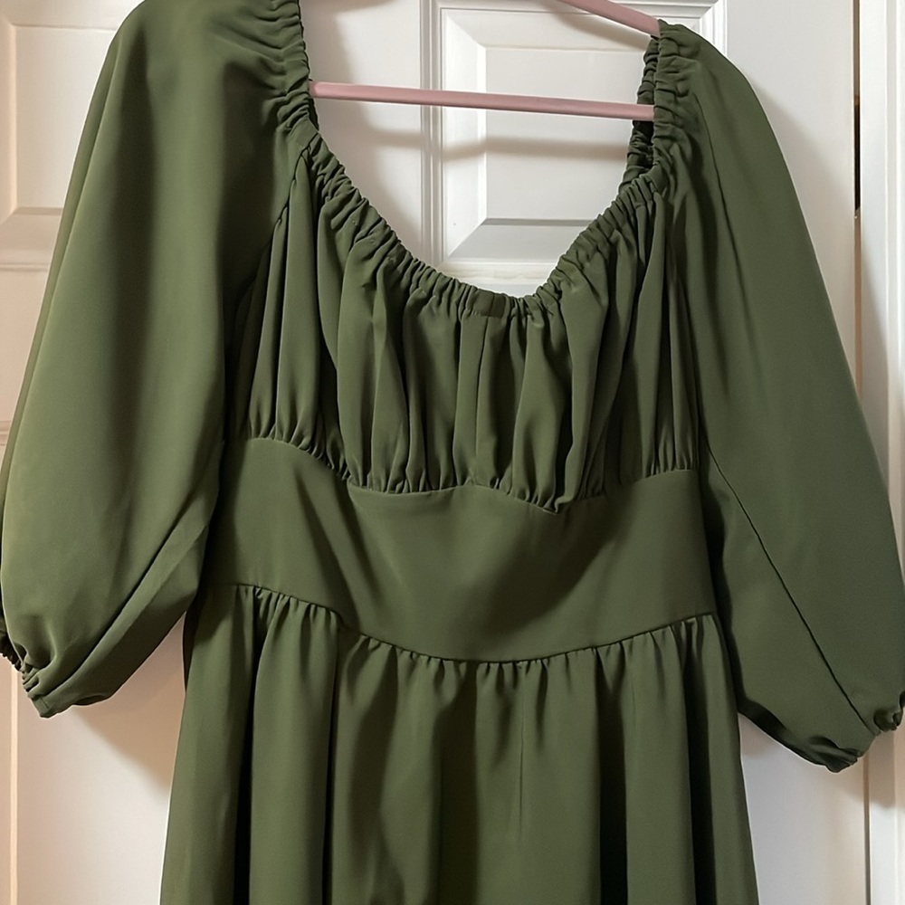 Vacation dress by Micheline Pitt size 2x